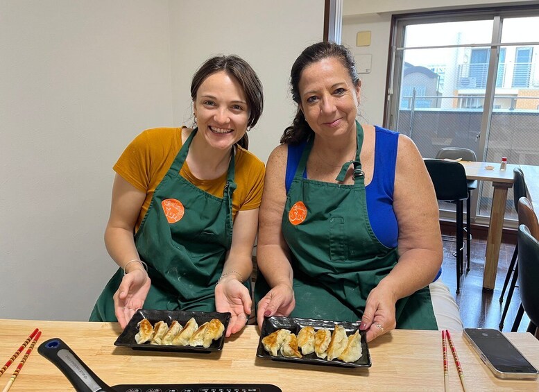 Picture 2 for Activity Osaka: Ramen and Gyoza Cooking Class in Dotonbori