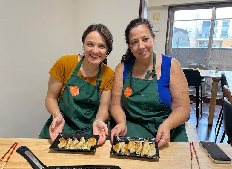 Picture 2 for Activity Osaka: Ramen and Gyoza Cooking Class in Dotonbori