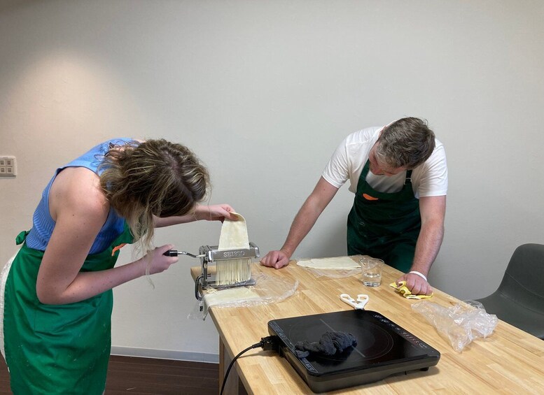 Picture 3 for Activity Osaka: Ramen and Gyoza Cooking Class in Dotonbori