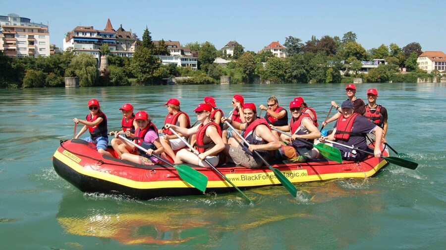 Freiburg and Basel: Rafting Tour on the River Rhine