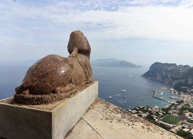 From Capri: Blue Grotto, Capri and Anacapri Guided Tour
