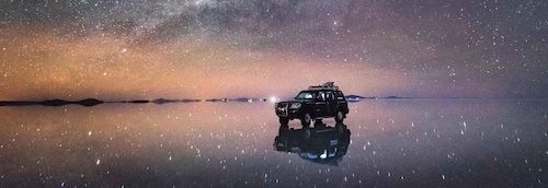 Uyuni: Noche de estrellas + Amanecer en el Salar de Uyuni
