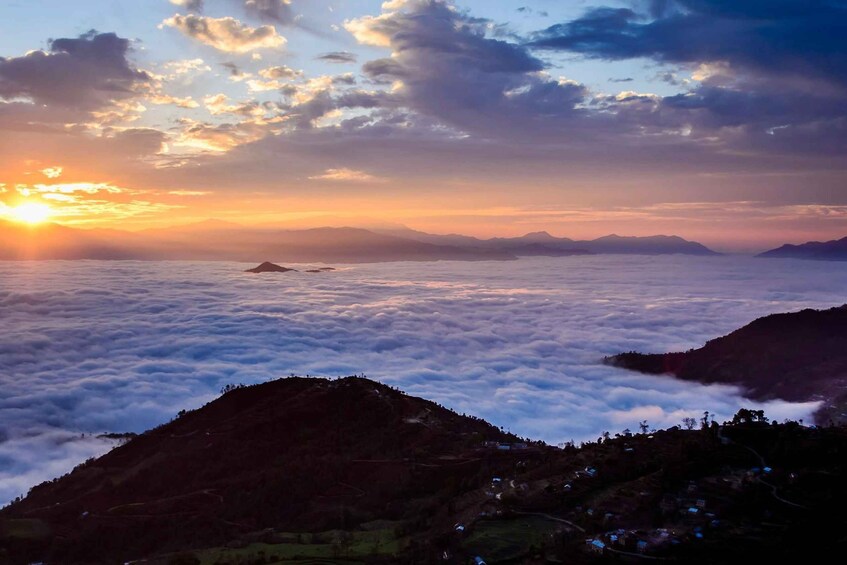 Picture 19 for Activity Kathmandu: Nagarkot Sunrise & Changunarayan Hike with Lunch