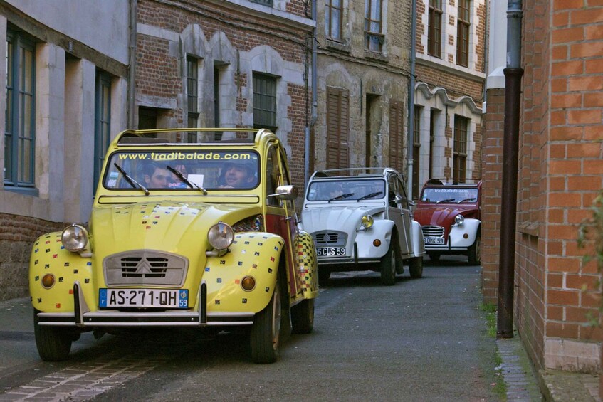 Picture 1 for Activity Lille Driving Tour by Convertible Citroen 2CV