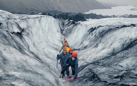 Vik: Guided Glacier Hike on Sólheimajökull