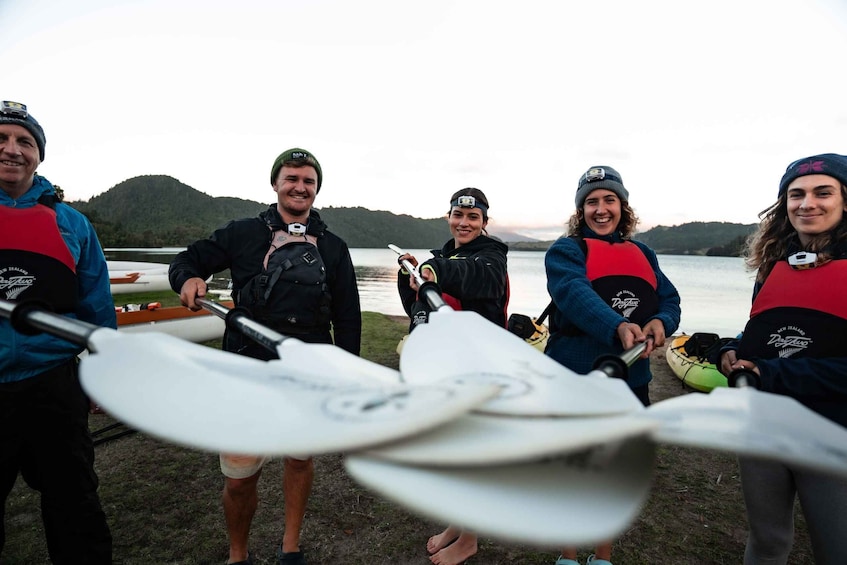 Picture 6 for Activity Rotorua: Glow Worm Kayak Tour