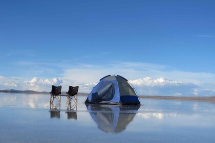 Uyuni: 1 dag 1 natt Uyuni saltleiligheter, teltopplevelse.