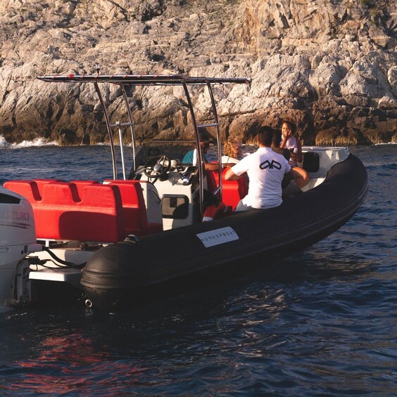 Picture 5 for Activity Cinque Terre: Sunset Boat Tour with Appetizers & Drinks