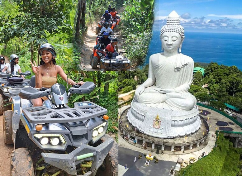 Picture 3 for Activity Phuket: Guided ATV Tour with Phuket Big Bhudha Visit