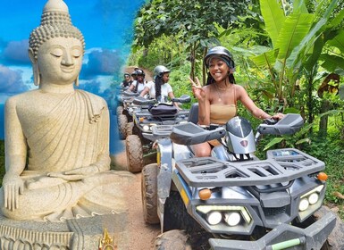 Phuket: Guided quad bike Tour with Phuket Big Bhudha Visit