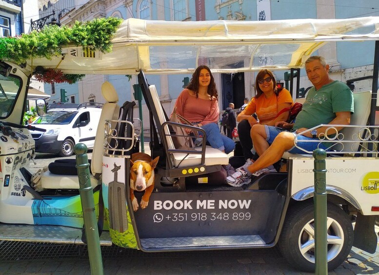 Picture 3 for Activity Lisbon: City Highlights Guided Private Tour by Tuk-Tuk