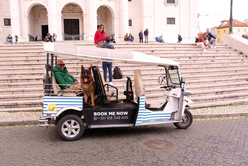 Picture 4 for Activity Lisbon: Old City Highlights Guided Private Tour by Tuk-Tuk