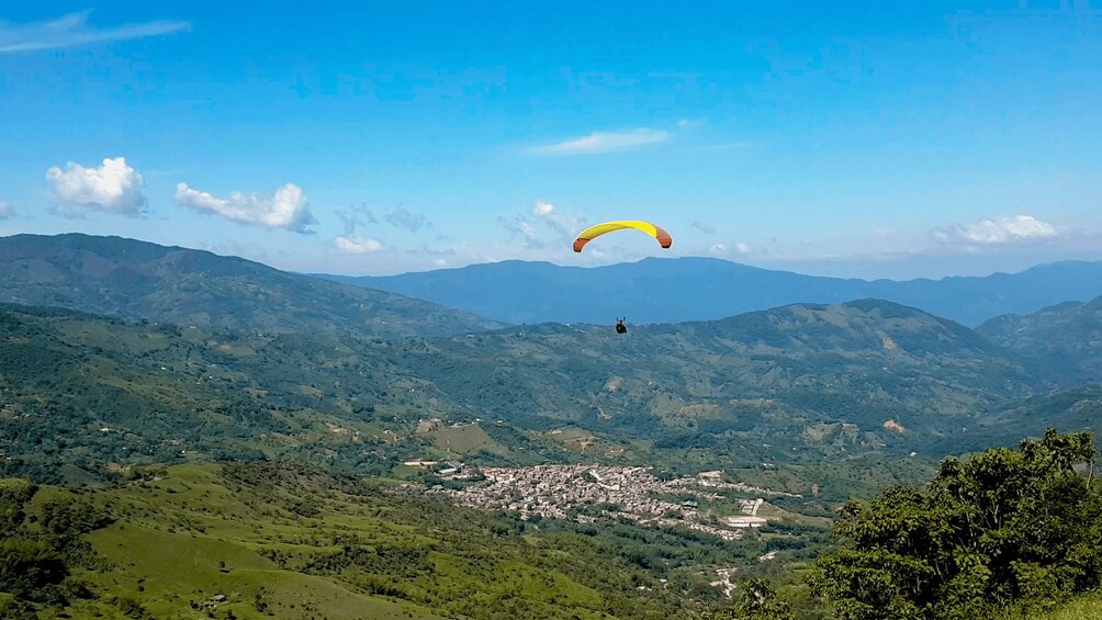 Picture 1 for Activity From Medellin: Private Paragliding Tour Over Waterfalls