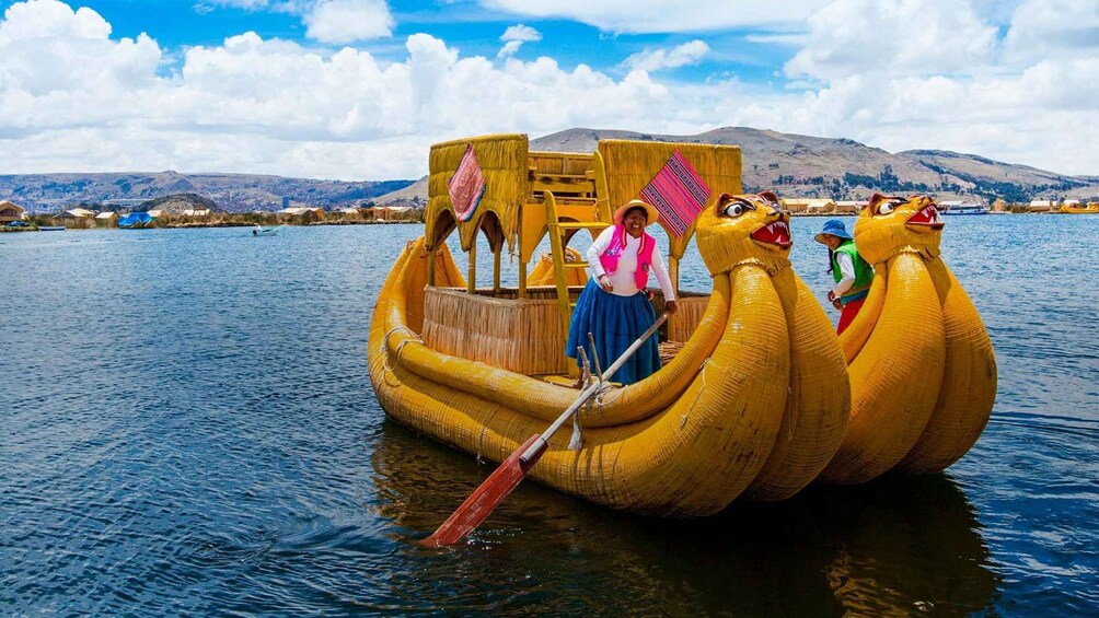 Picture 3 for Activity From Puno: Uros and Taquile Islands Full-Day Tour with Lunch