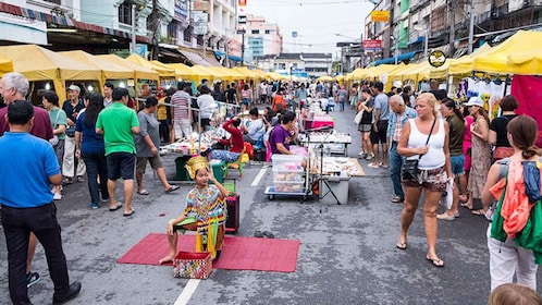 Krabi : Visite nocturne de la cuisine de rue locale