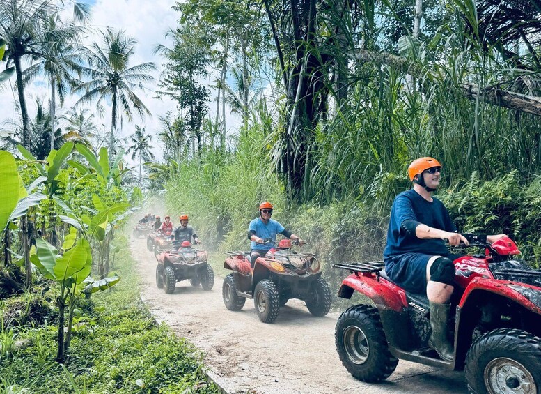 Picture 11 for Activity Ubud: Gorilla Face Quad Bike, Jungle Swing, Waterfall & Meal