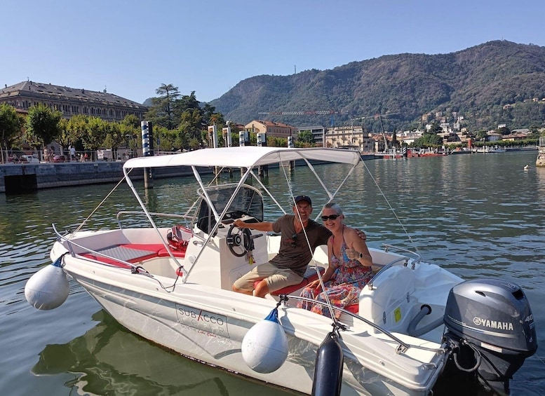 Picture 1 for Activity Lake Como: 4-Hour Private Boat Rental