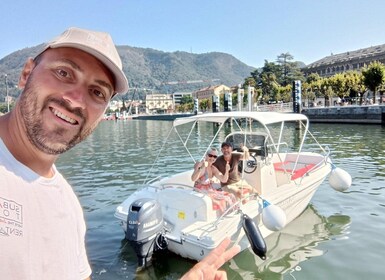 Lago de Como: alquiler de barco privado de 4 horas