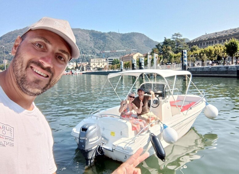 Lake Como: 4-Hour Private Boat Rental