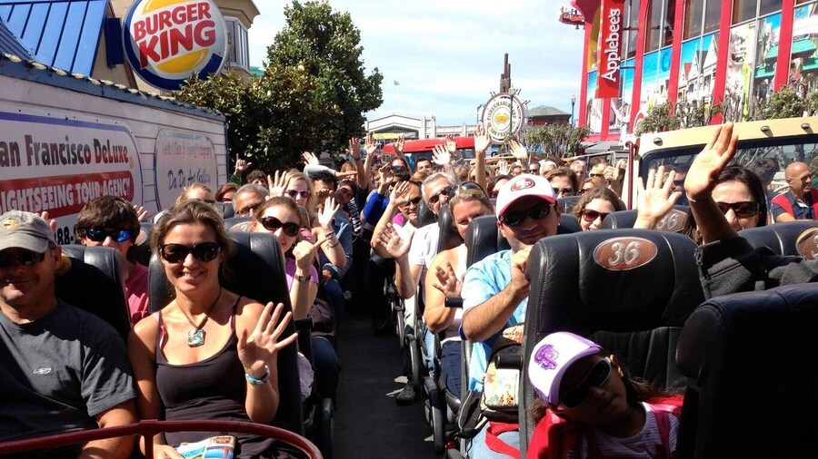 San Francisco: 2 Day Hop-On Hop-Off 20-Stop Deluxe Bus Tour