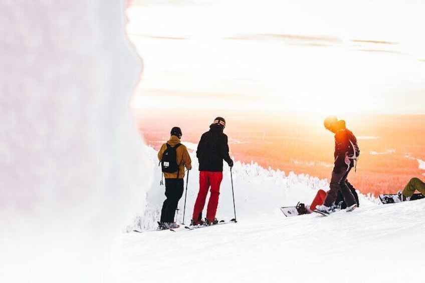 Ski with your friends all day! Call any time and we will be happy to extend your rental!