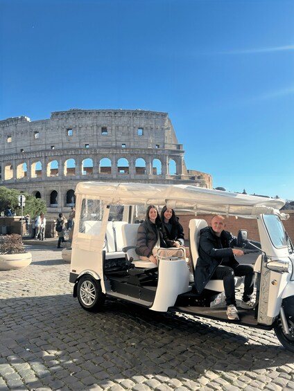 Picture 2 for Activity Rome: tuk-tuk 3 hours guided tour in the City Center