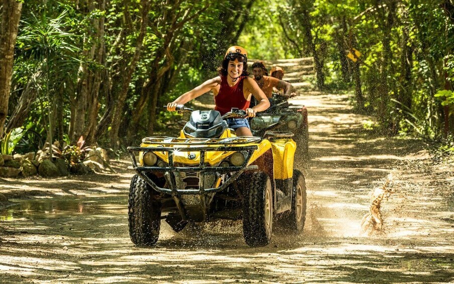 Picture 6 for Activity Riviera Maya: Guided ATV Jungle Tour with Lunch