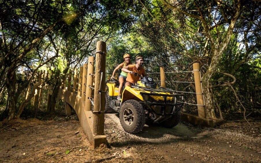 Picture 1 for Activity Riviera Maya: Guided ATV Jungle Tour with Lunch