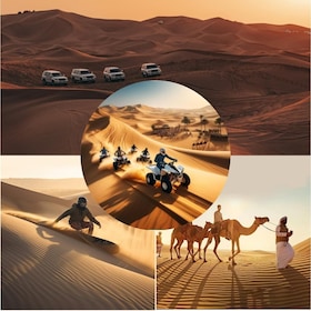 Doha: Quad Bike, Dune Bashing, Camel Ride & Inland Sea Tour