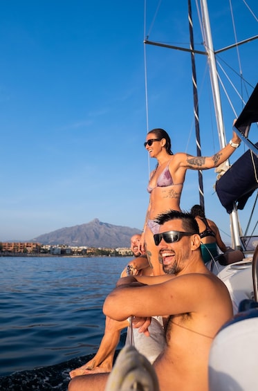 Picture 6 for Activity Marbella: Sailing & Dolphin Watching with Snacks and Drinks
