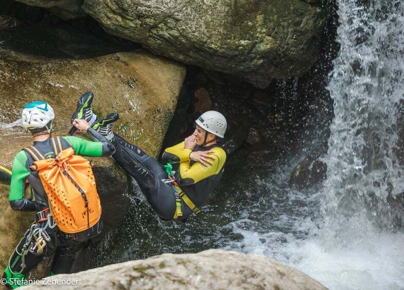 Picture 7 for Activity Blaichach: Starzlachklamm Canyoneering Adventure