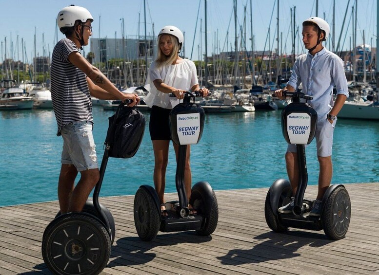 Barcelona: Private Gaudi Guided Segway Tour