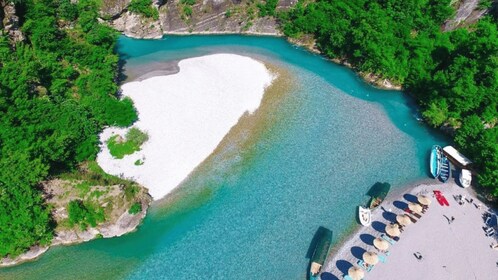 From Tirana/Durres/Golem: Shala River & Komani Lake Day Trip