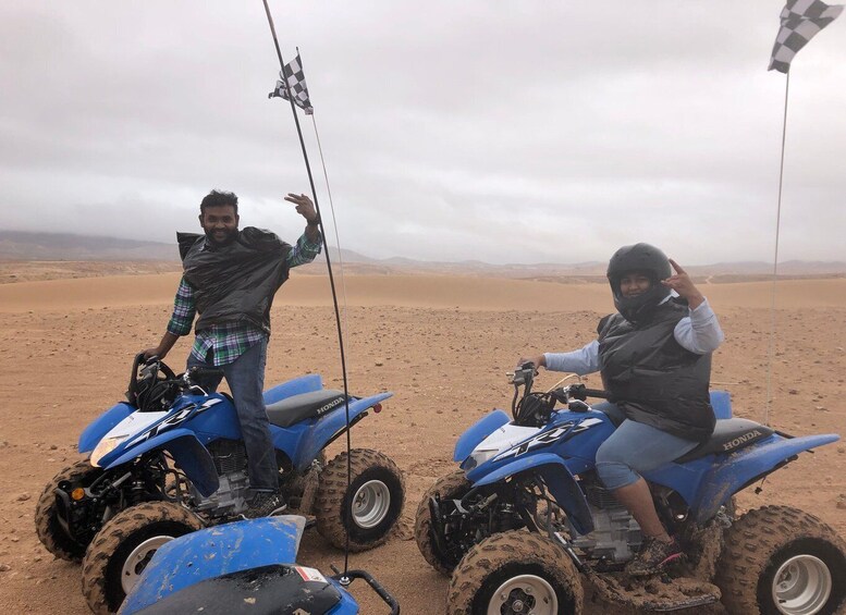 Picture 2 for Activity From Las Vegas: Nellis Dunes ATV Tour with Shuttle Transfer