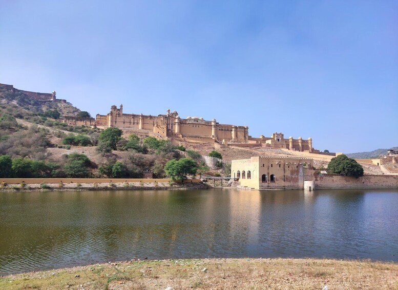 From Delhi: Private Jaipur & Amber Fort Guided Tour by Car