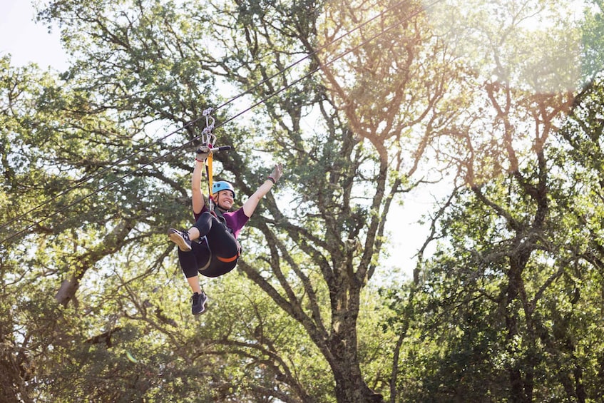 Picture 2 for Activity Santa Margarita: Zipline Adventure with 6 Different Ziplines