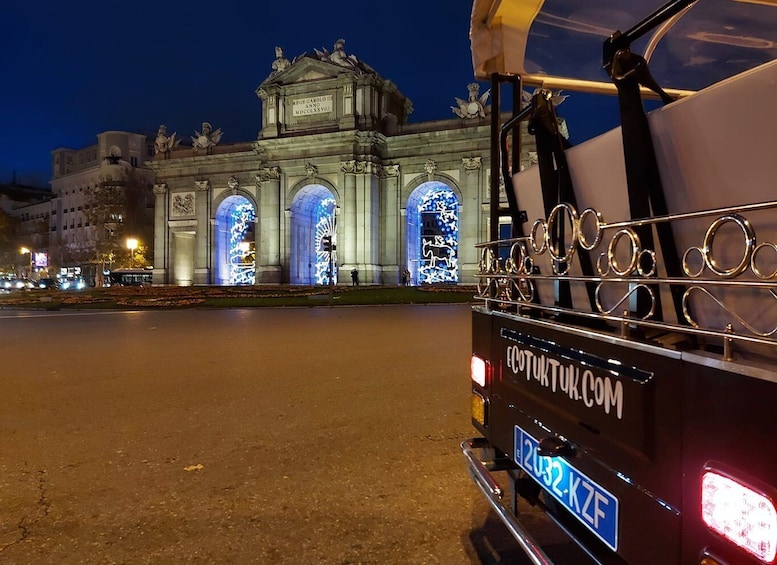 Picture 7 for Activity Madrid: Private Christmas Lights Tour by Eco Tuk-Tuk