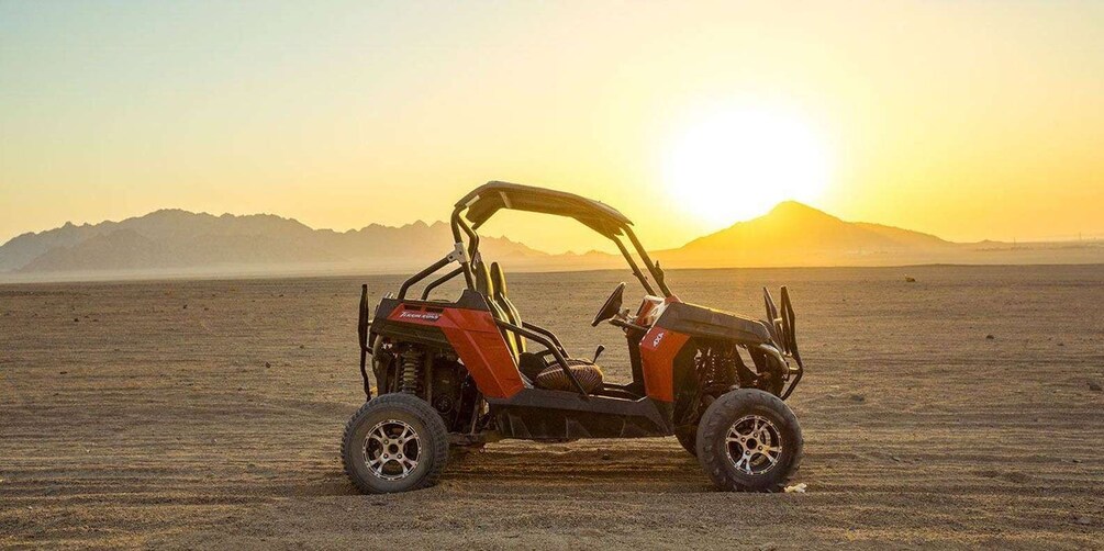 Picture 1 for Activity Sharm El-Sheikh: Sunset Buggy Safari and Camel Tour with BBQ