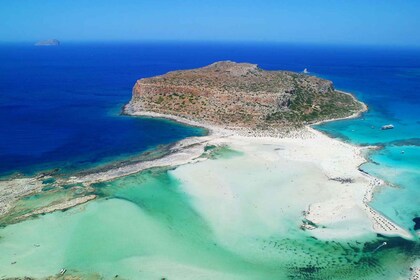 Rethymno: Viaggio in autobus a Gramvousa e Balos senza biglietto per la bar...