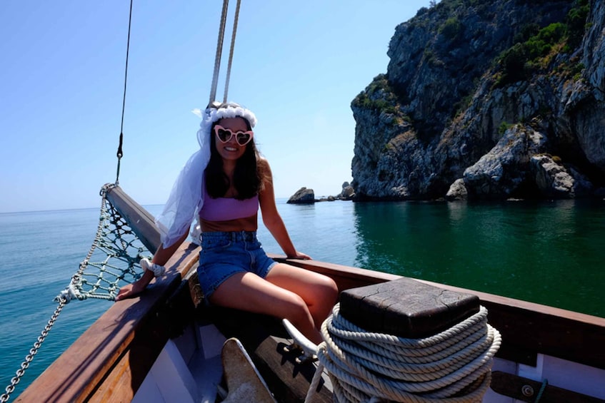 Picture 6 for Activity Sesimbra: Cliffs, Bays & Beaches Aboard a Traditional Boat