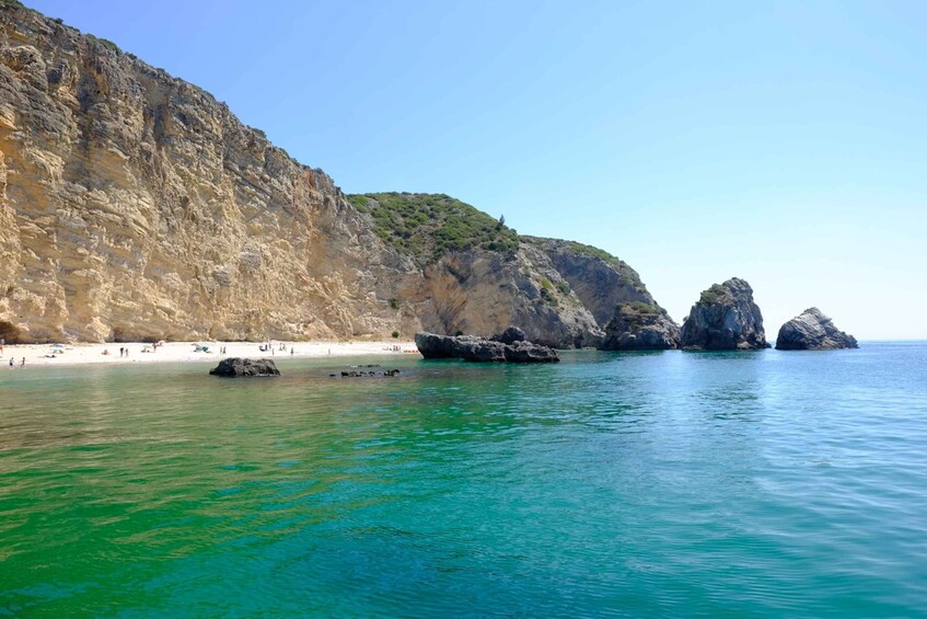 Picture 3 for Activity Sesimbra: Cliffs, Bays & Beaches Aboard a Traditional Boat