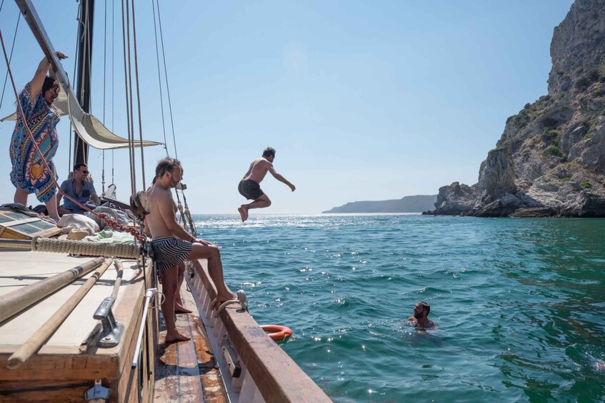 Picture 16 for Activity Sesimbra: Cliffs, Bays & Beaches Aboard a Traditional Boat