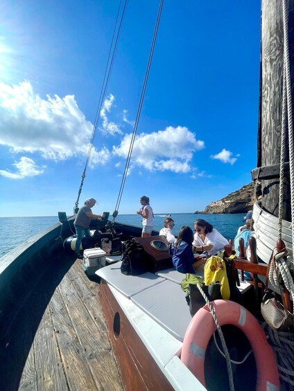 Picture 7 for Activity Sesimbra: Cliffs, Bays & Beaches Aboard a Traditional Boat