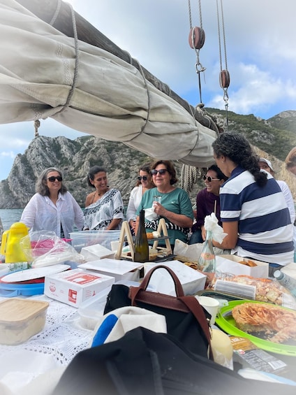 Picture 13 for Activity Sesimbra: Cliffs, Bays & Beaches Aboard a Traditional Boat