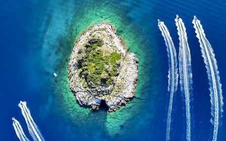 Rovinj: Lim Fjord and Red Island Archipelago Speedboat Tour