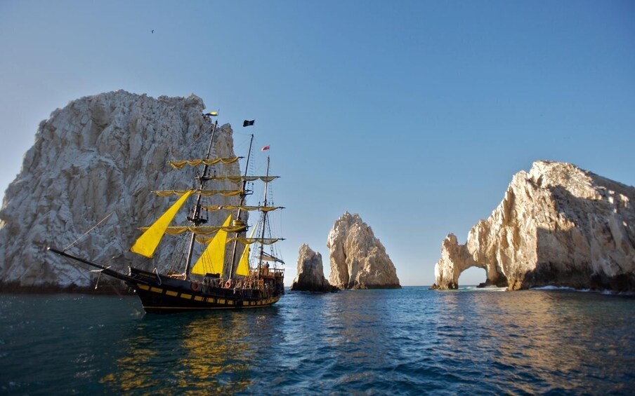 Picture 4 for Activity Cabo San Lucas: Pirate Ship Adventure Sunset Boat Tour & BBQ