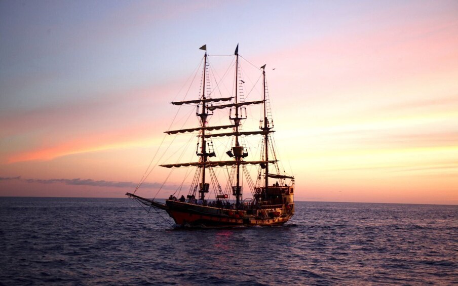 Picture 7 for Activity Cabo San Lucas: Pirate Ship Adventure Sunset Boat Tour & BBQ