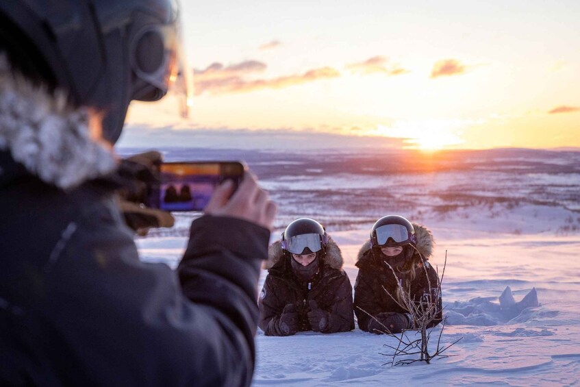 Picture 1 for Activity Views over Lapland, visit the reindeer & lunch at the lodge