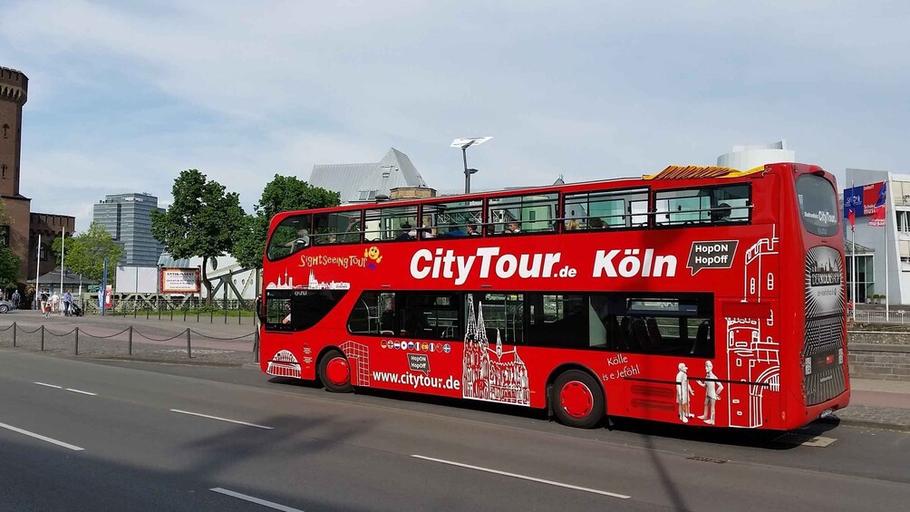 Picture 2 for Activity Cologne: 24h Hop-On Hop-Off Sightseeing Bus Ticket