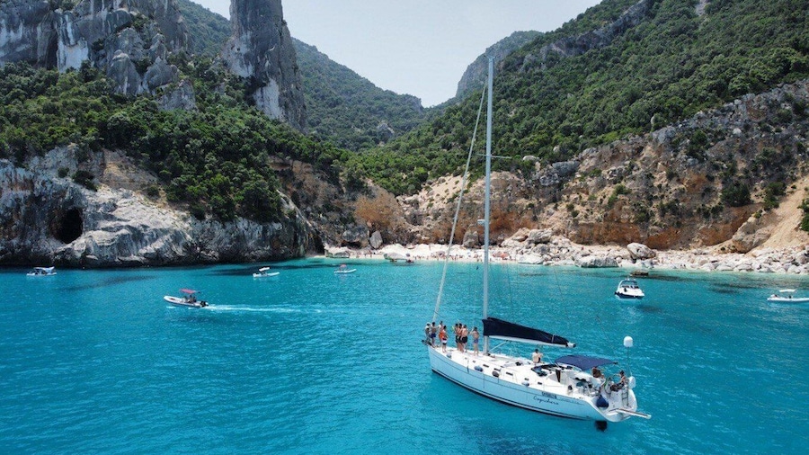 From Arbatax: Gulf of Orosei Sail Boat Trip with Lunch